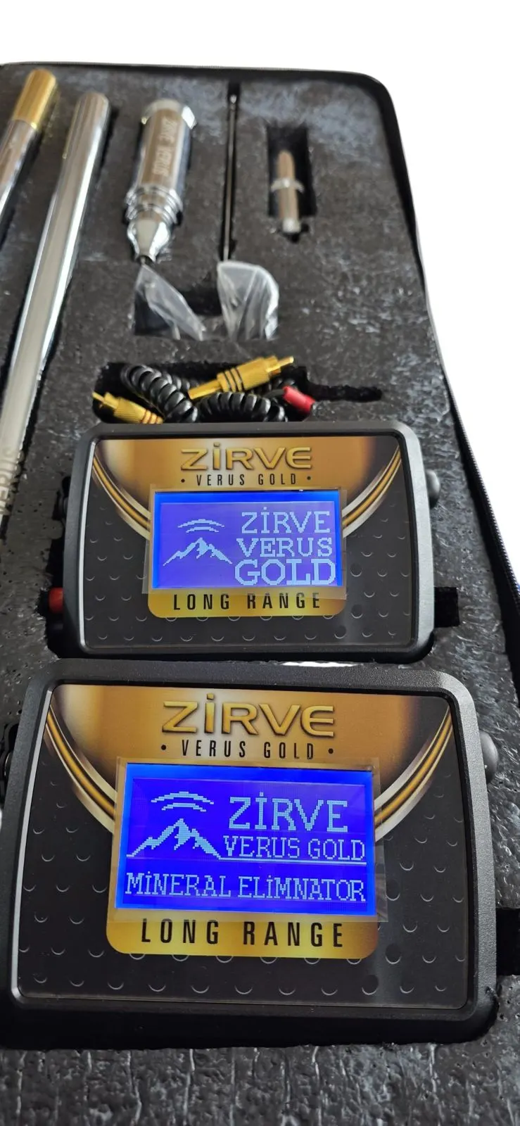 Zirve 1 Dedektör Zirve Verus Gold Define ve Metal Dedektörü (Mineral Parazit Azaltma, Zemin Dengeleme, Kartlı Hedef Ayrımı)