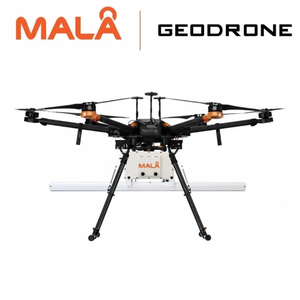 Mala Mala GPR GeoDrone 80 Drone Uyumlu Havadan Yer Altı Radarı (Erişilmesi Zor Araziler İçin GPR)