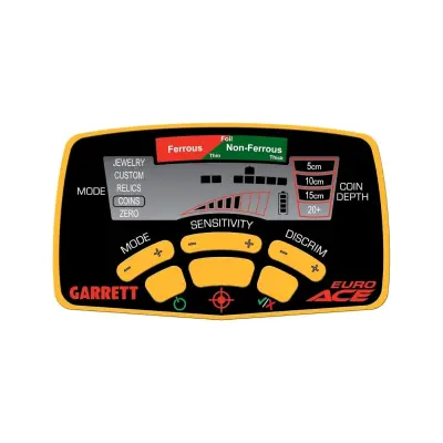 Garrett Garrett Euro ACE Double-D Başlıklı Dedektör (8.5x11")