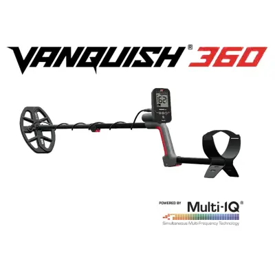 Minelab Vanquish 360 Çok Frekanslı Tam Su Geçirmez Dedektör