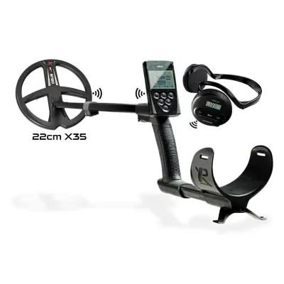 XP XP Deus Tam Kablosuz Dedektör — Ana Ünite, WS4 Kulaklık ve 22 cm X35 Başlık