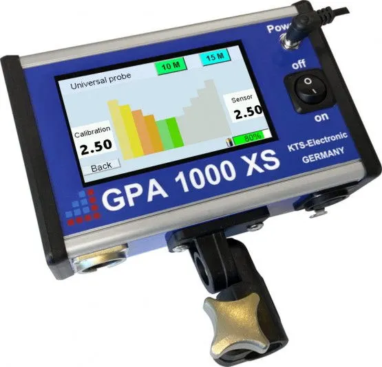 KTS Dedektör KTS GPA 1000 XS Profesyonel 3D Yer Tarama ve Metal Ayrım Sistemi (GPA Sensör + PI + 3D Görüntüleme, Boşluk ve Altın Arama)