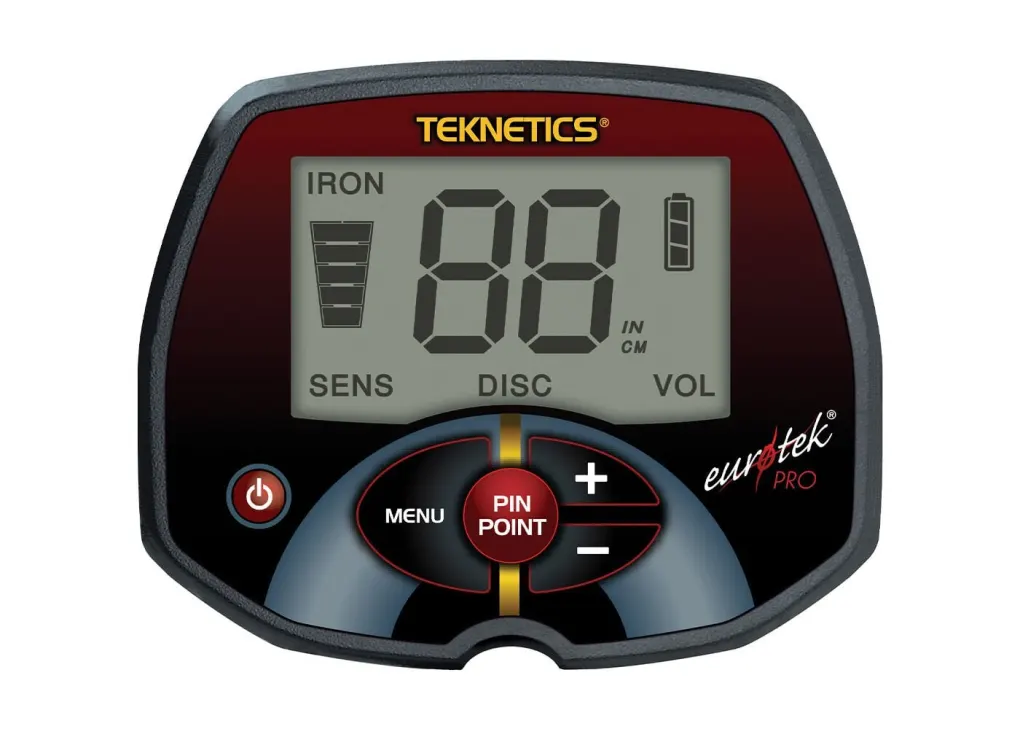 Teknetics Teknetics EuroTek Pro Gelişmiş Demir Ayrımlı Dedektör (8" Konsantrik Başlıklı)