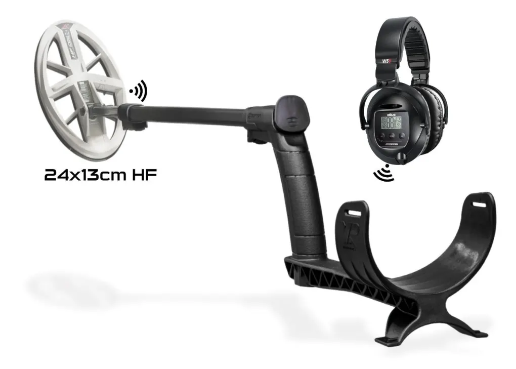 XP XP Deus WS5 Master Tam Kablosuz Dedektör — WS5 Kulaklık ve 24x13 cm HF Başlık