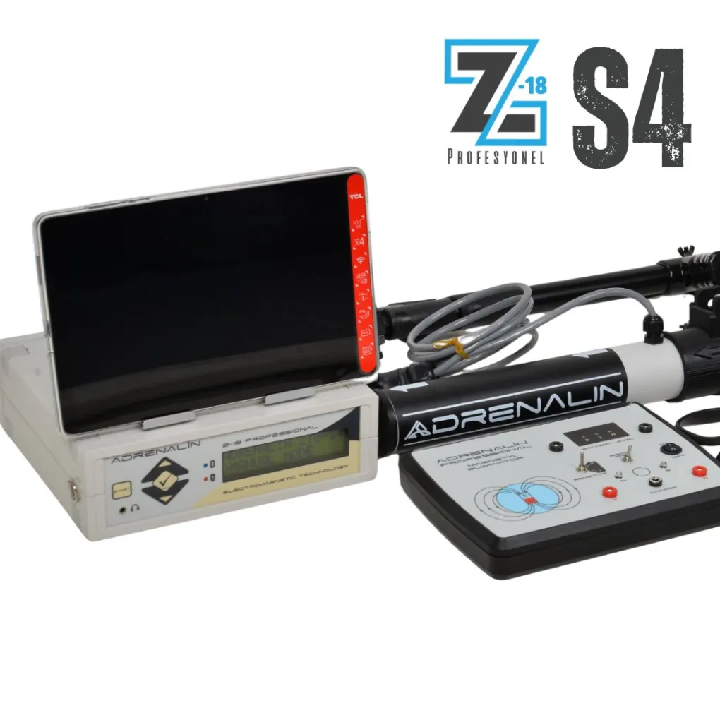 Adrenalin Adrenalin Z18 S4 Çoklu Sensörlü 3D Yer Altı Görüntüleme Cihazı (Yatay + Dikey Sensör, Manyetik Filtreleme, Yapı ve Boşluk Tespiti)