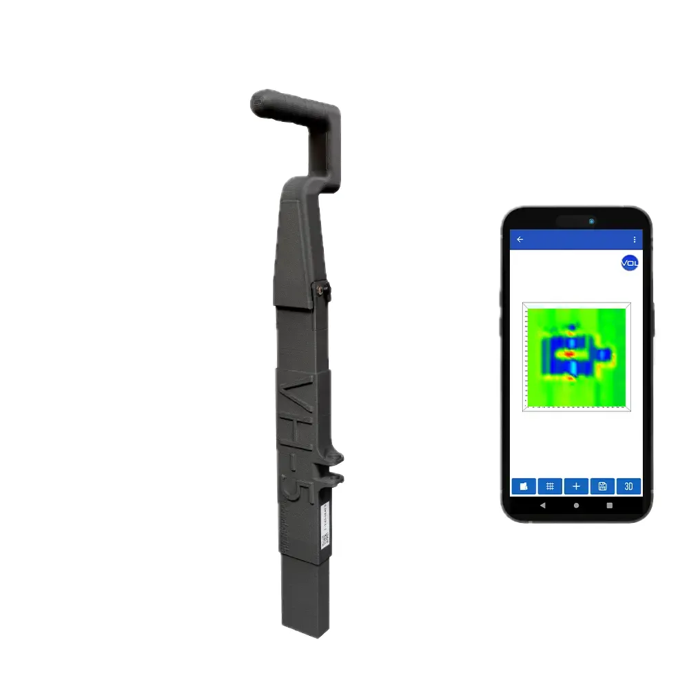 Teknoloji Ekibi Teknoloji Ekibi VH-5 Çok Sensörlü Manyetometre ve 3D Görüntüleme Cihazı (5 Sensör, Pratik Kullanım, Yapı ve Anomali Araştırması)