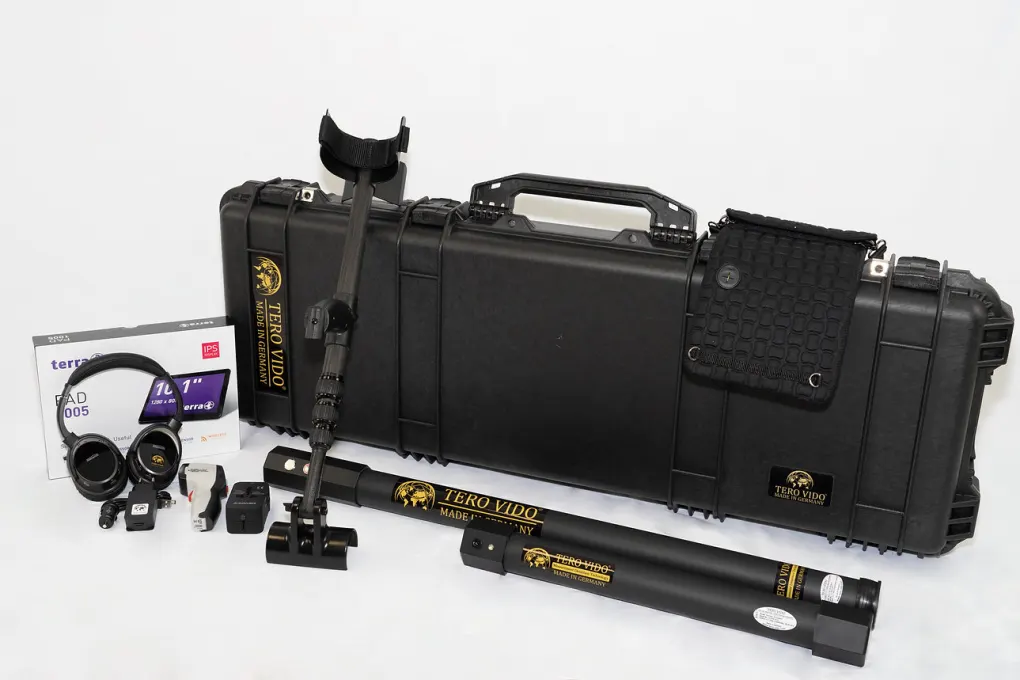 Tero Vido Tero Vido 3D System Basic Plus Çift Problu 3D Yer Altı Görüntüleme ve Define Dedektörü (Kızılötesi Isı Ölçümü, 4 Çalışma Modu)